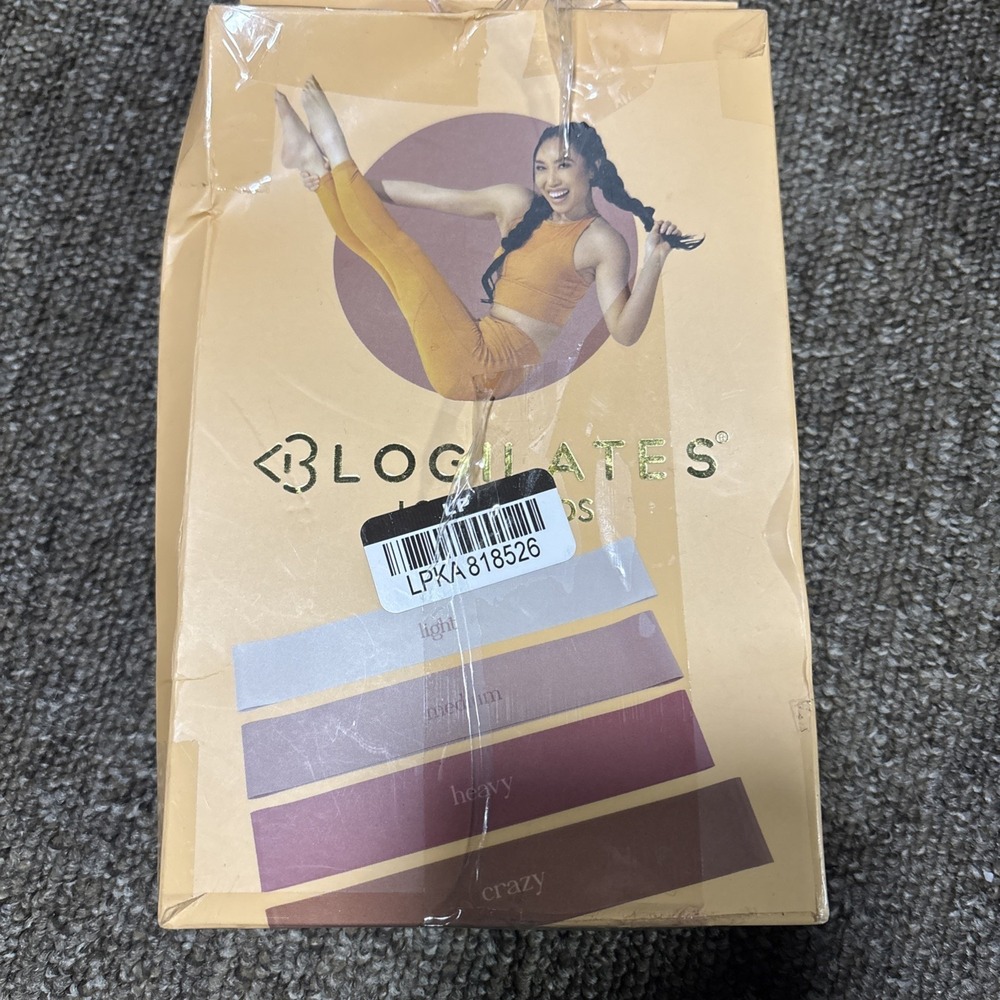Blogilates Loop Bands 4-Pack Latex Resistance Bands For Legs And Arms
